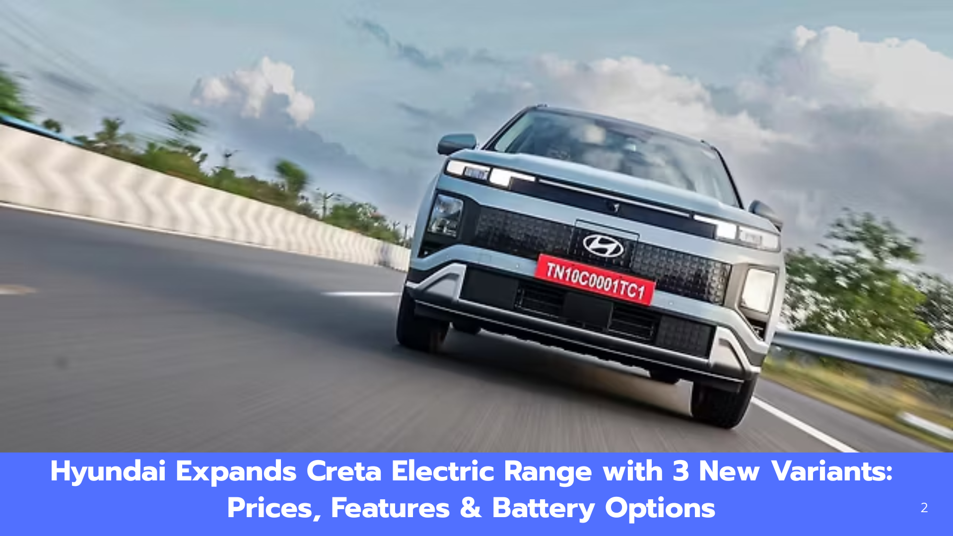 Hyundai Expands Creta Electric Range with 3 New Variants: Prices, Features & Battery Options
