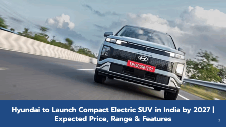 Hyundai’s First Made-for-India EV SUV Coming in 2027: All You Need to Know