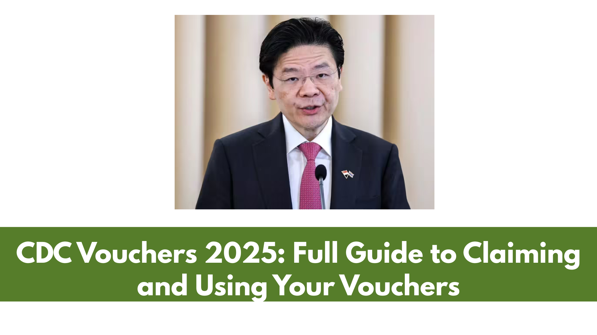 Singapore Families to Receive S$800 CDC Vouchers in 2025