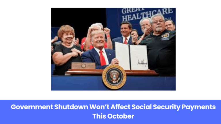 Social Security Payments on October 22 Confirmed Despite U.S. Government Shutdown