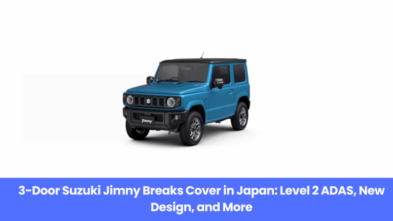 New Suzuki Jimny with ADAS Launched in Japan, India Launch Expected Soon?