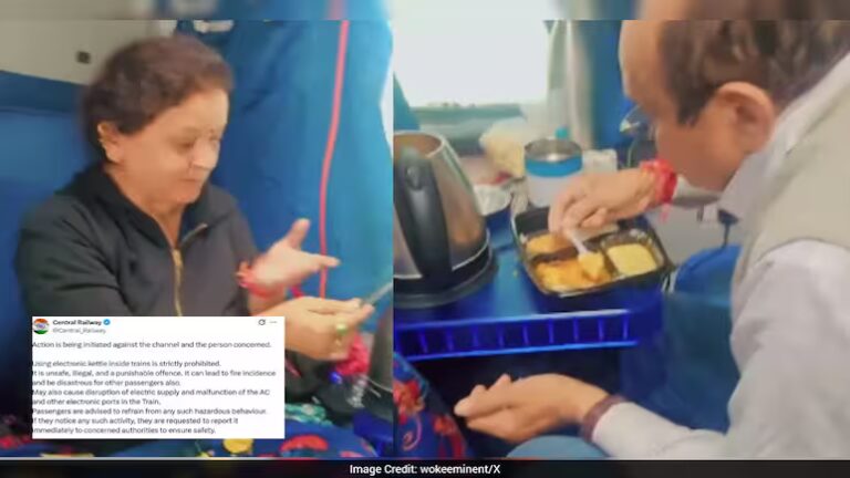 VIRAL VIDEO OF WOMAN COOKING MAGGI IN TRAIN RAISES SAFETY QUESTIONS; RAILWAYS RESPONDS