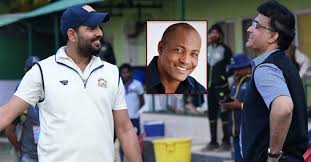 Brian Lara Asks Sourav Ganguly