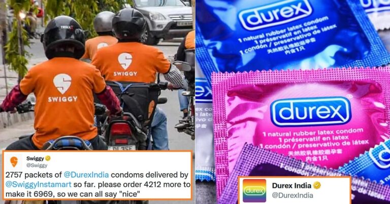 Durex India’s Epic Reply to Swiggy Before Massive Condom Sales on New Year’s Eve