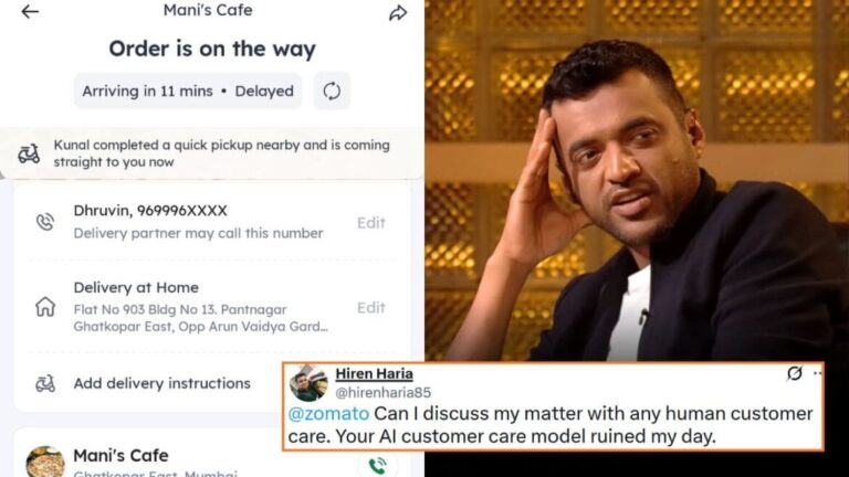 Zomato Responds After Customer Demands To Talk To Human Support Instead Of AI