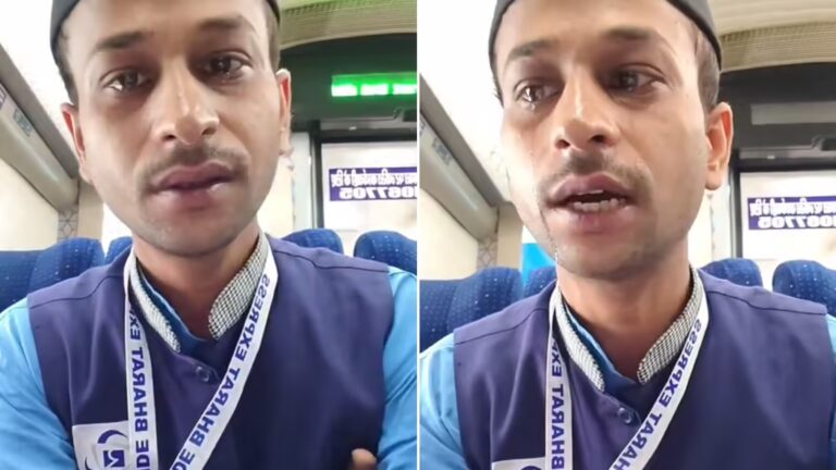 IRCTC Responds After Video Of Vendor Crying Over Non-Payment Of Salary Goes Viral