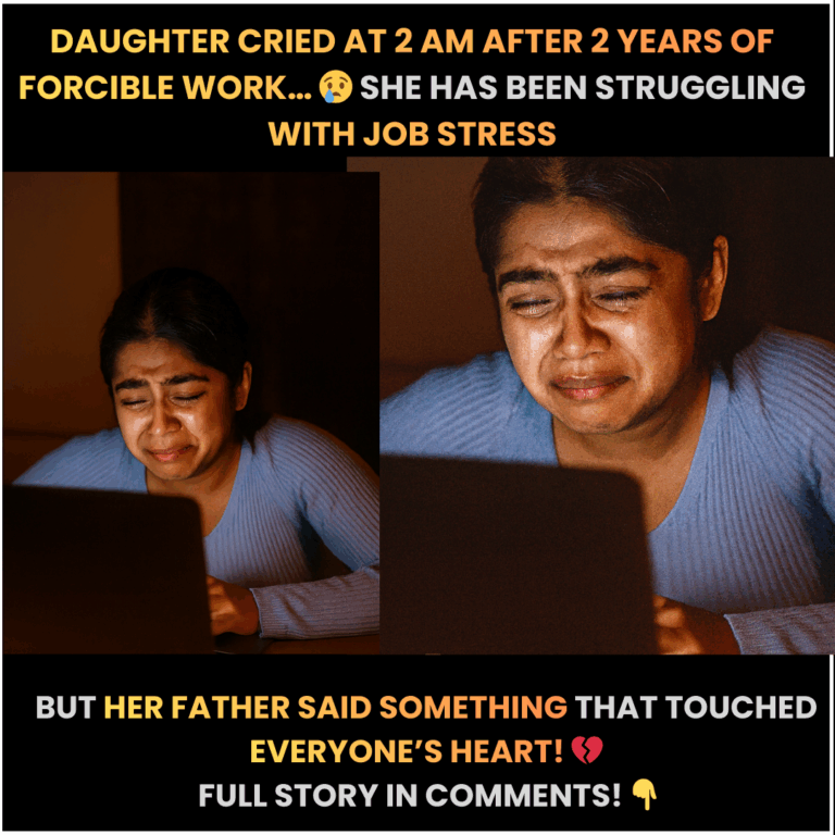 DAUGHTER CRIED AT 2 AM AFTER 2 YEARS OF FORCED WORK… HER FATHER’S WORDS LEFT EVERYONE IN TEARS