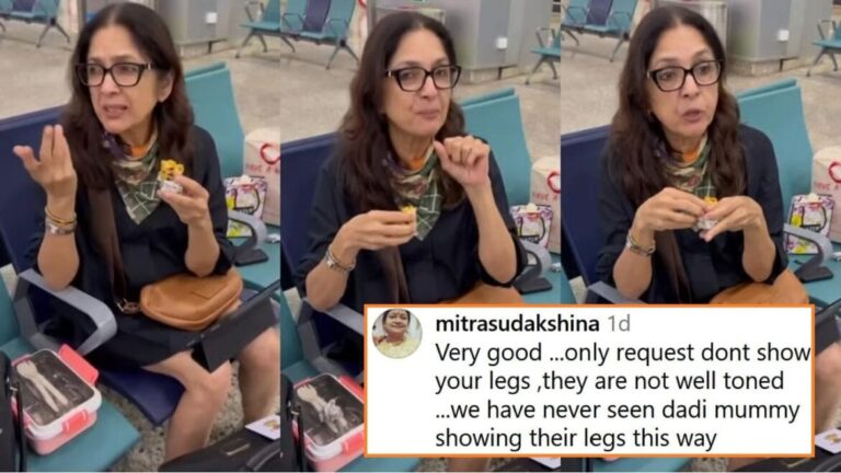 Neena Gupta Gives a Strong Reply to Troll Over Short Dress