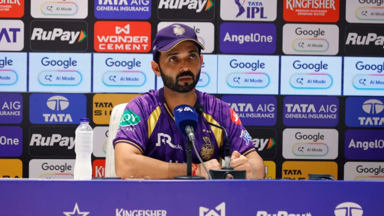 Ajinkya Rahane Gives Strong Reply On Quitting KKR Captaincy During Tough IPL Season