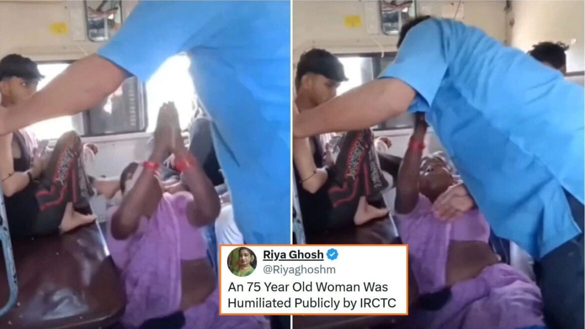 Railways Respond To Viral Video Of Elderly Woman Vendor Being Harassed On Train