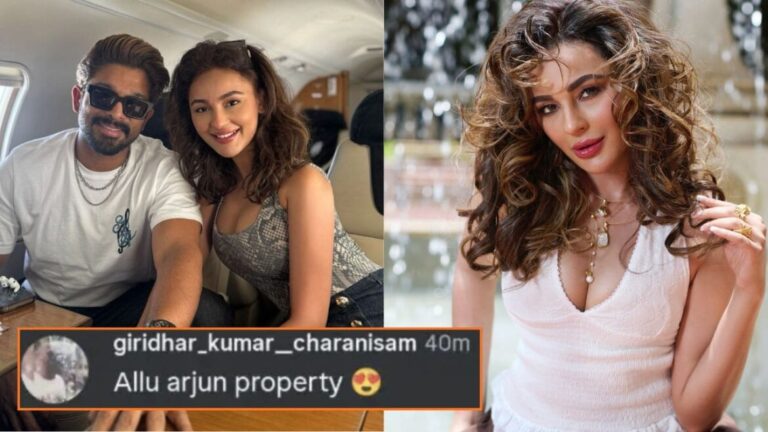 Seerat Kapoor Gives Strong Reply After Troll Calls Her “Allu Arjun’s Property”