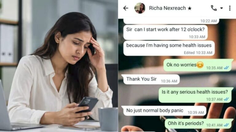 Manager Offers Period Leave To New Employee, Viral Chat Starts Big Workplace Debate
