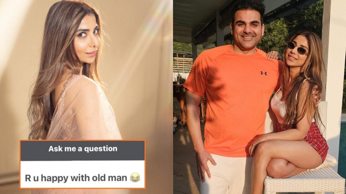 Arbaaz Khan’s Wife Sshura Responds To Trolls After They Call Her Husband An ‘Old Man’