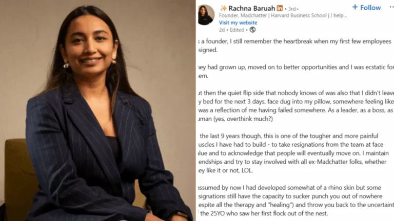 ‘I Stayed In Bed For 3 Days’: Founder Opens Up About The Emotional Pain Of Employee Resignations