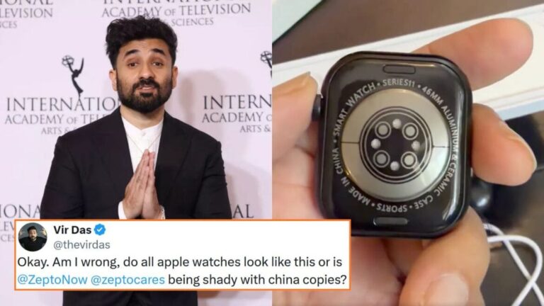 Zepto Responds After Vir Das Claims The Company Delivered A Fake Rs 50,000 Apple Watch, Calls It A “Full Scam”