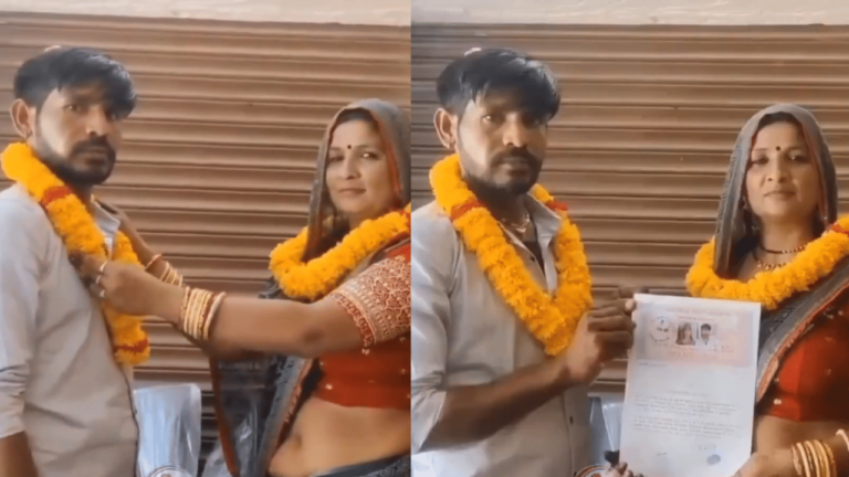 UP Man Allegedly Marries Mother-in-Law, Viral Court Marriage Video Sparks Online Debate