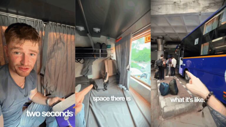 Foreigner Says India’s ₹438 Sleeper Bus Journey Can ‘Put Europe to Shame’; Internet Reacts
