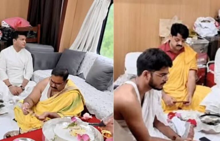 Railways Clarifies Viral Video of Priests Performing Puja Inside Moving Train