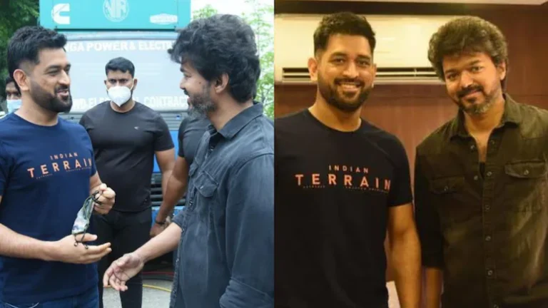 Vijay’s Birthday Post for MS Dhoni Goes Viral, Fans Call Them ‘Captain Cool and Coolest CM’