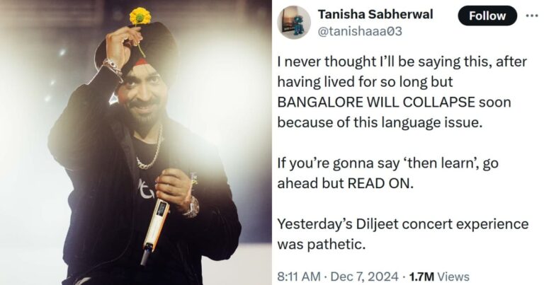 Woman Shares Horrific Experience At Diljit Dosanjh’s Bengaluru Concert Over Kannada Language Dispute