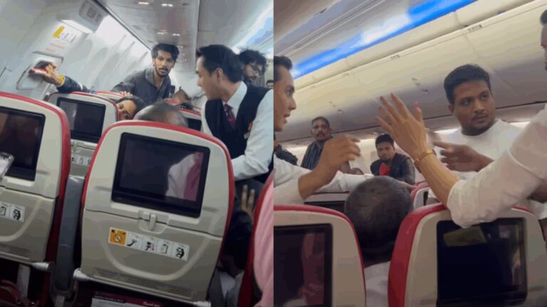 Viral Video: Man Tries To Open Emergency Exit On Kochi-Bound Flight, Crew And Passengers Step In