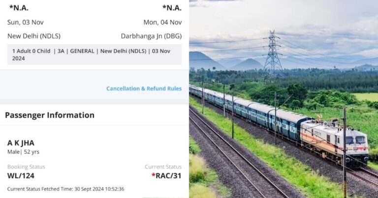 Indian Railways Responds After ‘RAC 12 Turns Into Waiting 18’ Once Chart Is Prepared