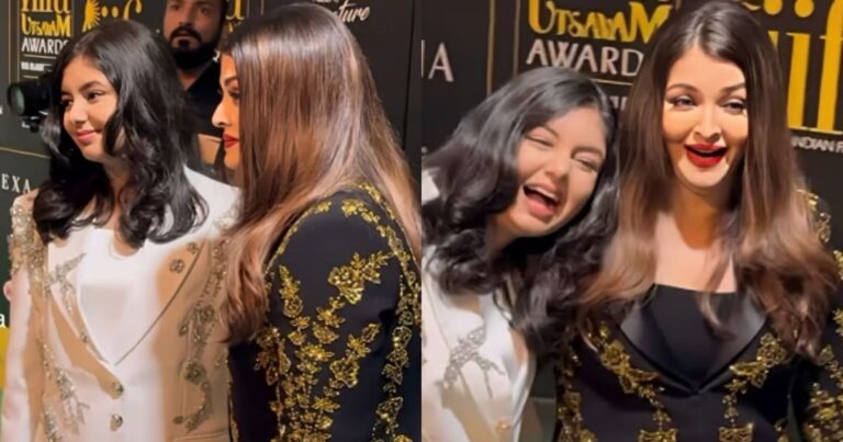 Aishwarya Rai Responds After Reporter Mentions Aaradhya Always Being With Her