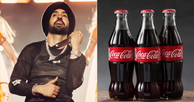 Coca-Cola Responds After Diljit Dosanjh Replaces Alcohol Lyrics With ‘Coke’ During His Concert