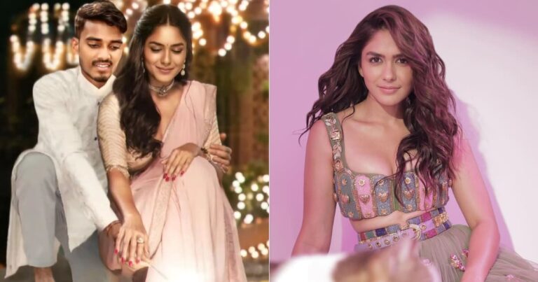 Mrunal Thakur Responds To Man Who Photoshopped Her Into A Diwali Photo