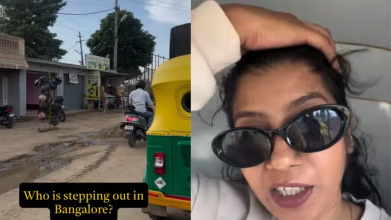 Watch: Woman Slams Bengaluru Traffic And Road Conditions, Asks ‘Who’s Stepping Out?’