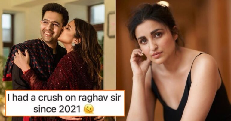 Parineeti Chopra Responds After Fan Says He Has Had A Crush On Raghav Chadha Since 2021