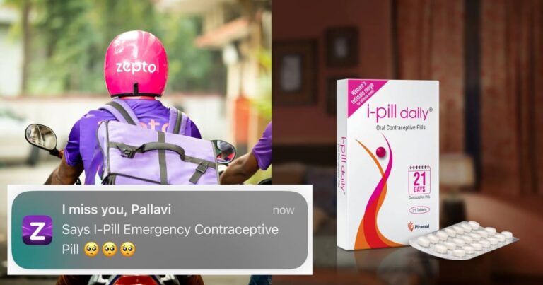 Zepto Responds After ‘I Miss You, Says i-Pill’ Notification To Woman Sparks Backlash