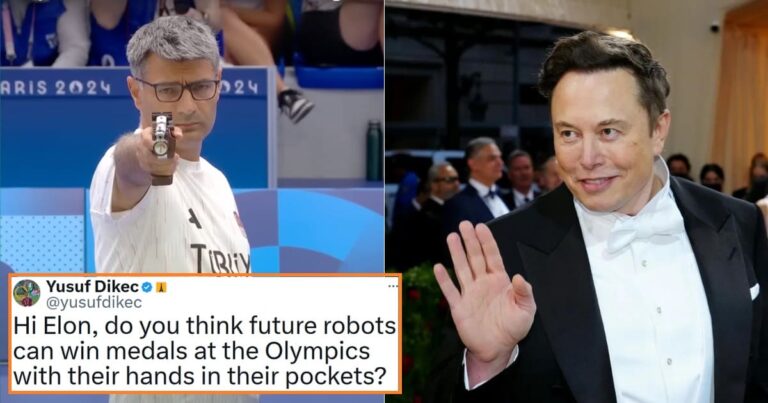 Elon Musk Responds To Olympian Yusuf Dikec’s Question About Robots Winning Olympic Medals