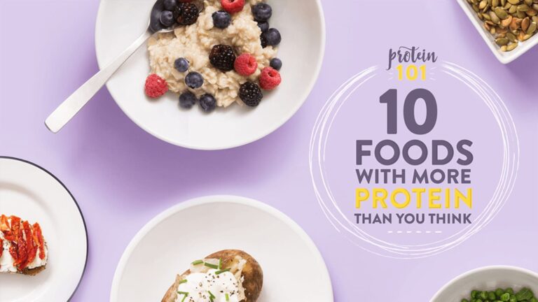 10 Everyday Foods That Are Surprisingly High in Protein