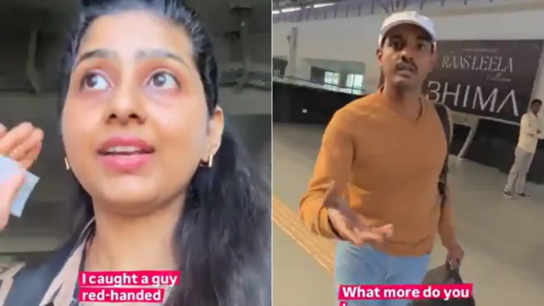 Bengaluru Woman Confronts Man for Allegedly Filming Her on Metro; Video Goes Viral