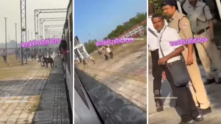 UP Passengers Jump From Moving Train to Avoid Ticket Checking, Viral Video Sparks Debate
