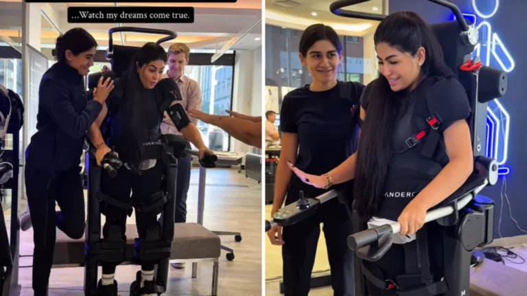 Woman With Paralysis for 12 Years Takes Robot-Assisted Steps, Her Emotional Reaction Wins Hearts